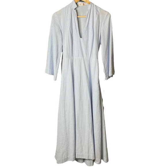 Wiggy Kit Summer Cottage Midi Dress Blue Multi - Picture 2 of 7